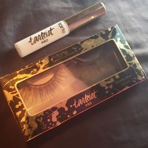 Tarte eyelashes and eyelash glue